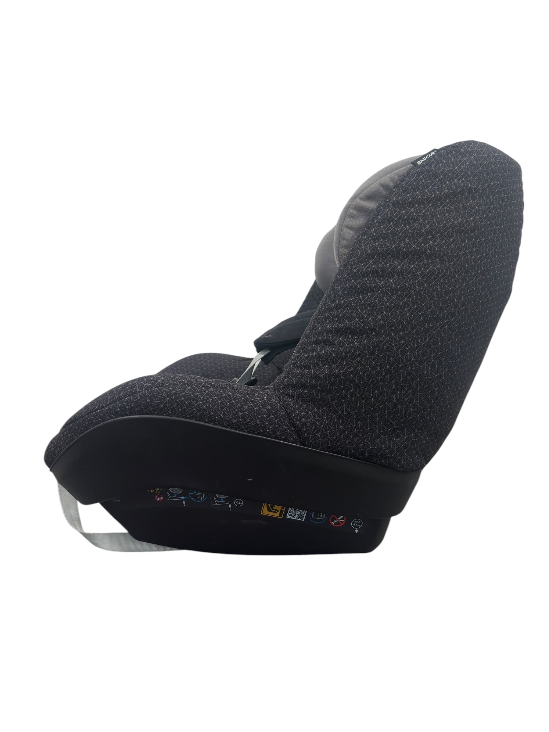 Maxi Cosi Pearl Sparkle Black 2WayFix Isofix vervolgstoel (art:125474)