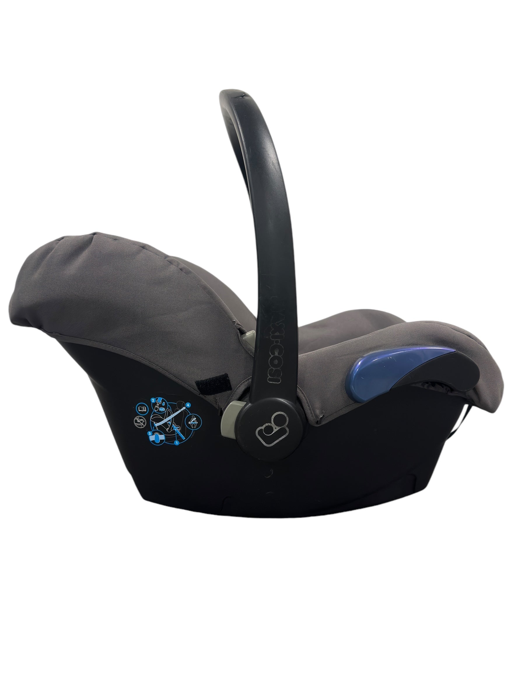 Maxi Cosi Citi Concrete Grey (alleen gordelbevestiging) (art:125216)