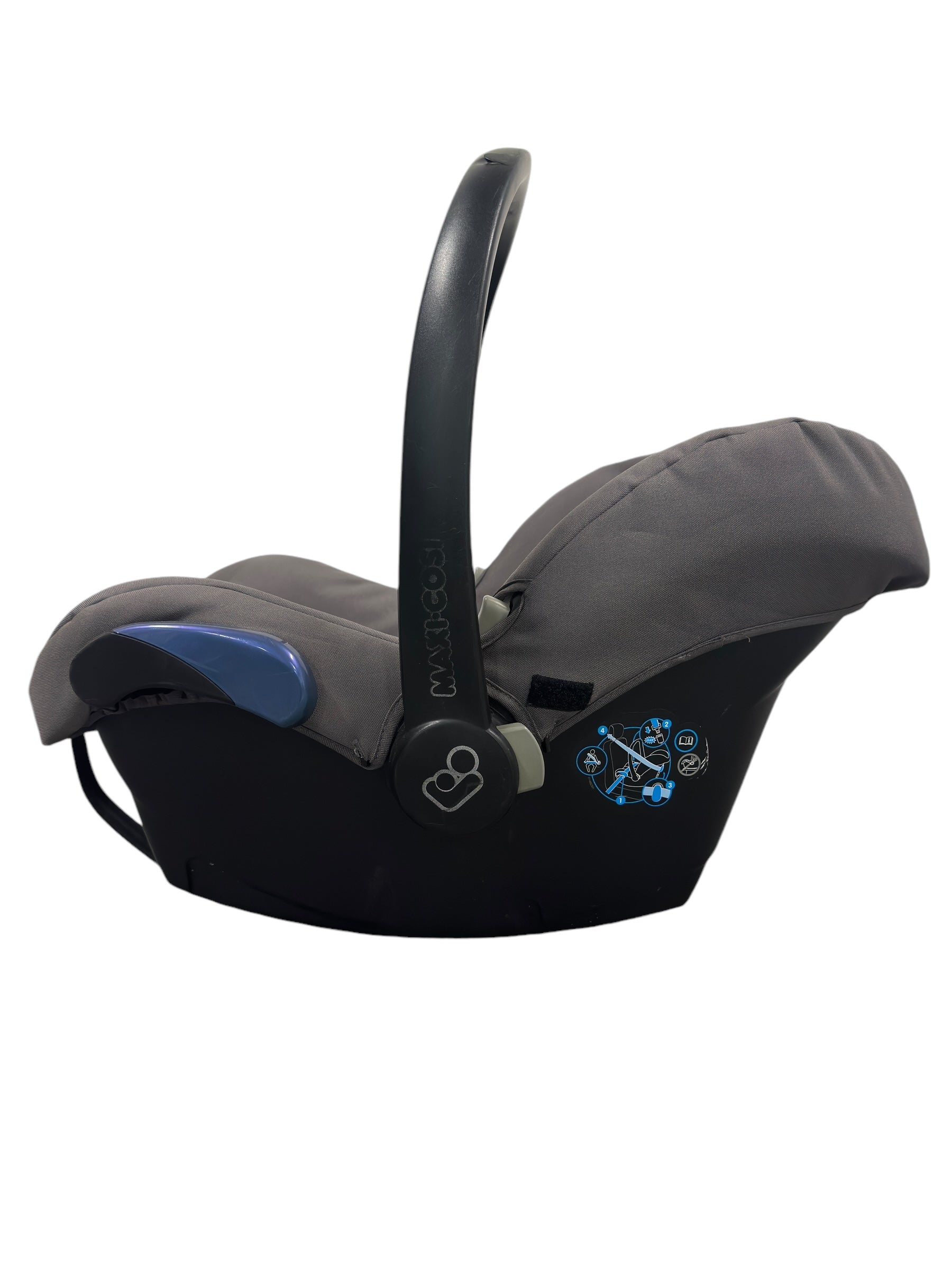 Maxi Cosi Citi Concrete Grey (alleen gordelbevestiging) (art:125216)